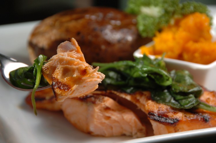 Grilled and Blackened Salmon