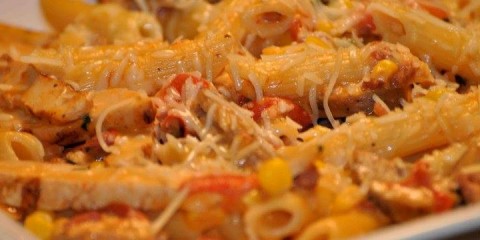 Triple Cheese Baked Ziti